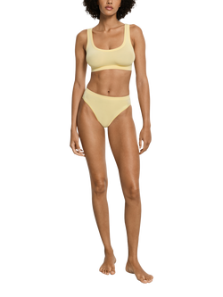 Hanro Touch Feeling Midi Knickers, Vanilla Highlight, Vanilla Highlight