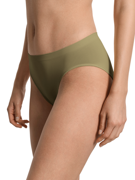 Hanro Touch Feeling Midi Brief, Covert Green