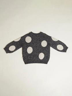 Claude & Co Kids' Lori Spot Jumper, Noir - view 2, Noir
