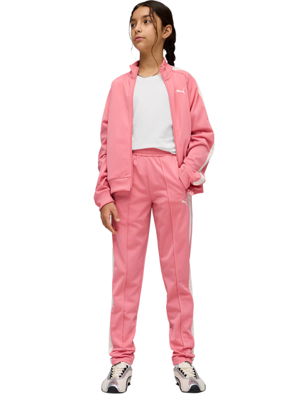 PUMA Kids' T7 Track Jacket - view 2, Dark Pink