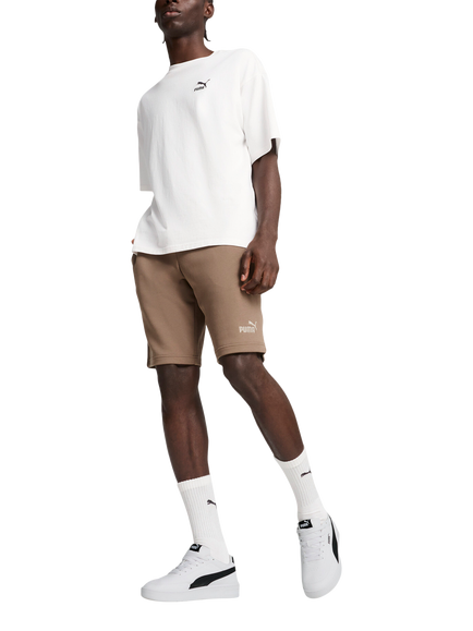 PUMA Cotton Blend No. 1 Logo Shorts - view 2, Mid Brown