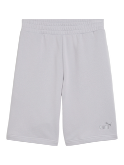 PUMA Cotton Blend No. 1 Logo Shorts, Mid Grey