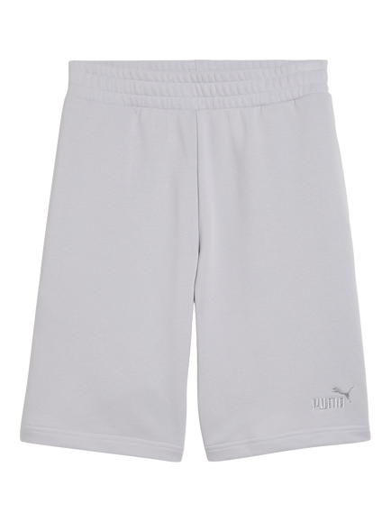 PUMA Cotton Blend No. 1 Logo Shorts, Mid Grey