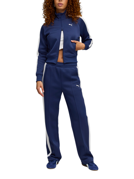 PUMA Women's T7 Short Track Jacket - view 2, Mid Blue