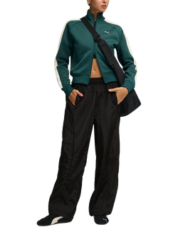 PUMA Women's T7 Short Track Jacket - view 2, Mid Green