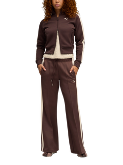 PUMA Women's T7 Short Track Jacket - view 2, Dark Brown