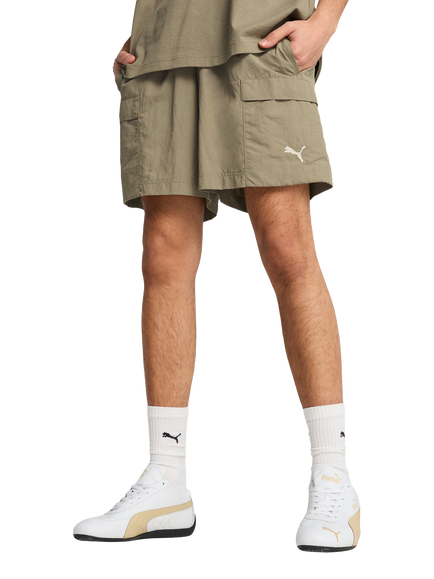 PUMA Men's Cargo Shorts, Mid Brown