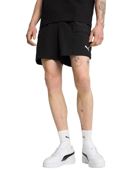 PUMA Men's Cargo Shorts, Black