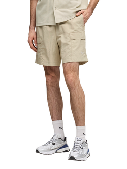PUMA Men's Cargo Shorts, Natural Beige