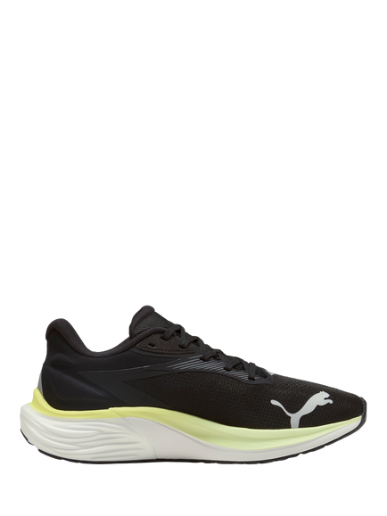 PUMA Men's Nitro 4 Profoamlite Running Trainer, Black/Green