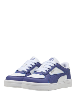 PUMA Kids' CA Pro Lace Up Trainers - view 2, White Multi White