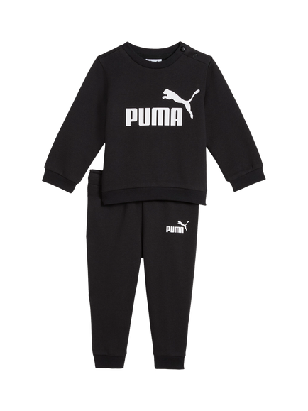 PUMA Baby Minicats Crew Sweatshirt and Joggers Set, Puma Black