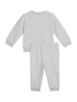 PUMA Baby Minicats Crew Sweatshirt and Joggers Set - view 2, Light Gray Heather