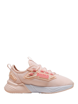 PUMA Kids' Mesh Running Shoes, Pink Mid