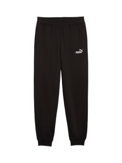 PUMA Kids' Fleece Joggers, Black
