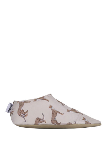 Slipfree Kids' Cheeto Soft Sole Non-Slip Swim Shoes, Cream, Cream