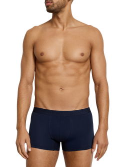 Hanro Essentials Stretch Cotton Pants, Pack of 2, Deep Navy