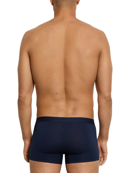 Hanro Essentials Stretch Cotton Pants, Pack of 2 - view 2, Deep Navy