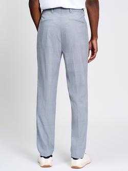 Ben Sherman Prince of Light Wool Check Trousers, Light Blue - view 2, Light Blue