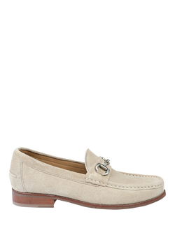 Jones Bootmaker Roan Suede Loafers, Sand
