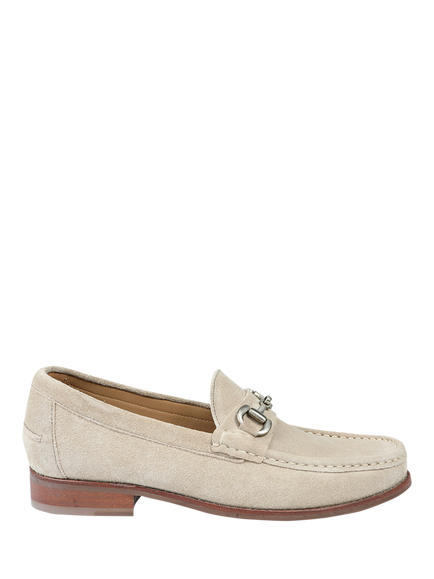 Jones Bootmaker Roan Suede Loafers, Sand