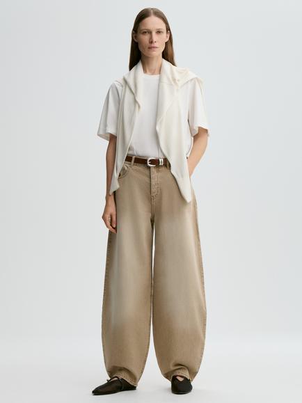 By Malene Birger Dallas Barrel Leg Jeans, Toasted Coconut, Toasted Coconut
