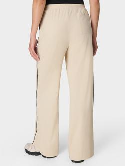 Sweaty Betty Explorer Wide Leg Trousers, Barley Beige - view 2, Barley Beige