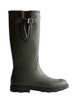 Hunter Downpour Field Adjustable Boots, Dark Olive, Dark Olive