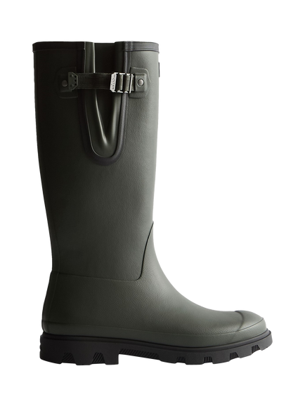 Hunter Downpour Field Adjustable Boots, Dark Olive, Dark Olive