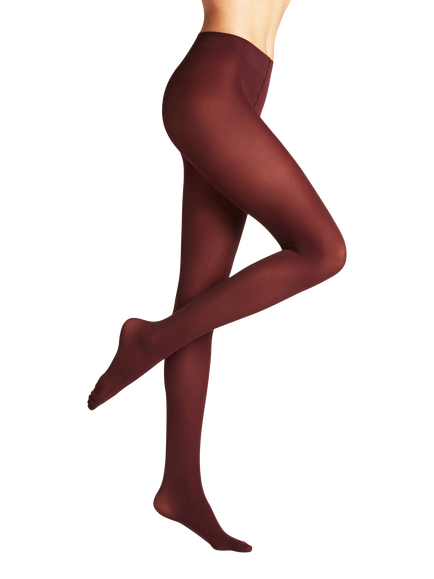 FALKE Pure Matt 50 Tights, Barolo - view 2, Barolo