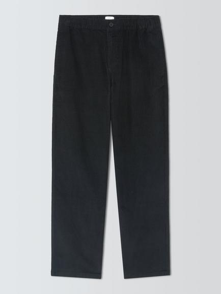 John Lewis Straight Corduroy Trousers, Anthracite, Anthracite