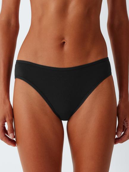 John Lewis Cotton Bikini Knickers, Pack of 5, Multi - view 2, Multi