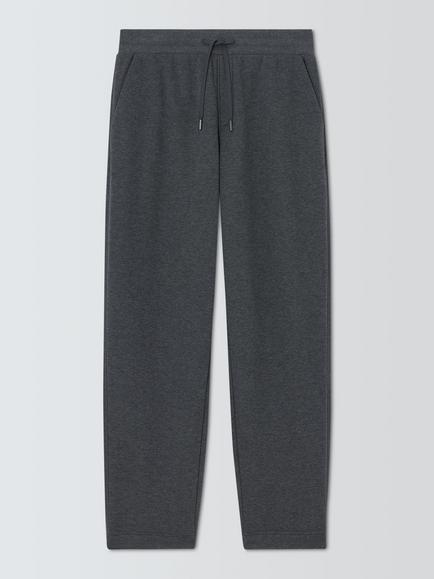 John Lewis Fleece Lounge Joggers, Grey Charcoal, Grey Charcoal