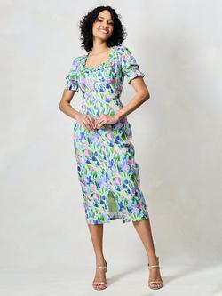 Hope & Ivy The Remi Floral Pencil Dress, Multi, Multi