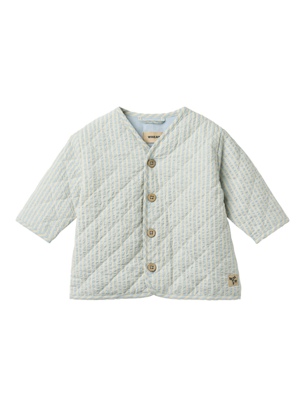 WHEAT Baby Saxo Quilt Jacket, Sky Stripe, Sky Stripe