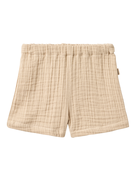 WHEAT Baby Luca Textured Shorts, Warm Sand, Warm Sand