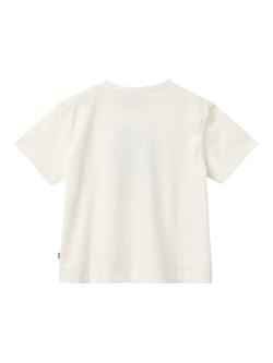 WHEAT Kids' Mirsa Short Sleeve Graphic Print T-Shirt, Clous - view 2, Cloud