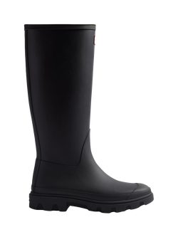 Hunter Unisex Downpour Tall Boots, Black, Black
