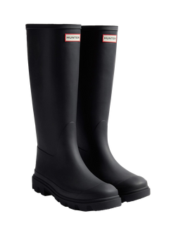 Hunter Unisex Downpour Tall Boots, Black - view 2, Black