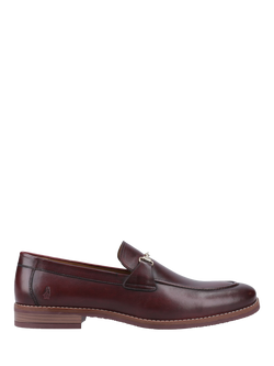 Hush Puppies Moses Leather Loafers, Wine, Wine