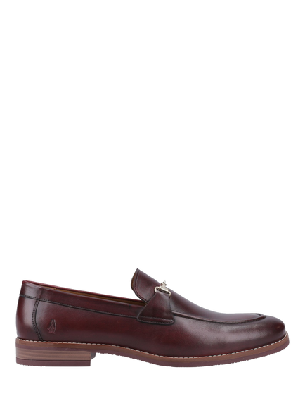 Hush Puppies Moses Leather Loafers, Wine, Wine