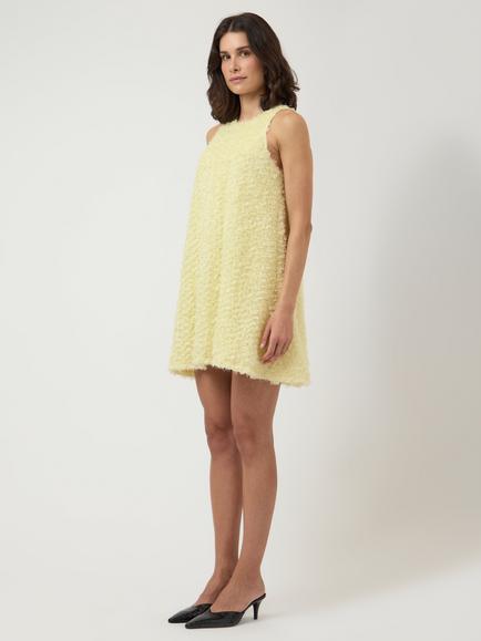 YAS Crimo Sleeveless Mini Dress, Yellow - view 2, Yellow