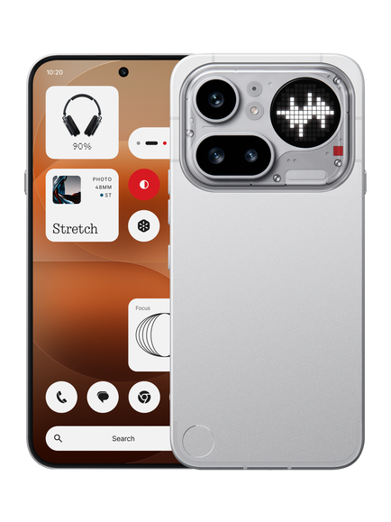 Nothing Phone (4a) Pro Smartphone, Android, 6.83”, 5G, SIM Free, Silver