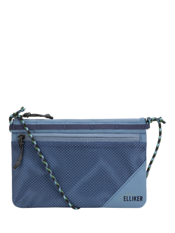 ELLIKER Caley Sacoche Crossbody Bag, 1L, Steelblue