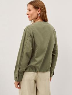 Monsoon Colette Jacket, Khaki - view 2, Khaki