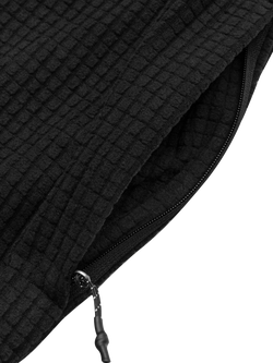 ELLIKER Hudswell Pullover Grid Fleece Hoodie - view 2, Black