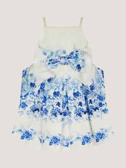 Monsoon Baby Parisian Duchess Dress, Multi, Multi