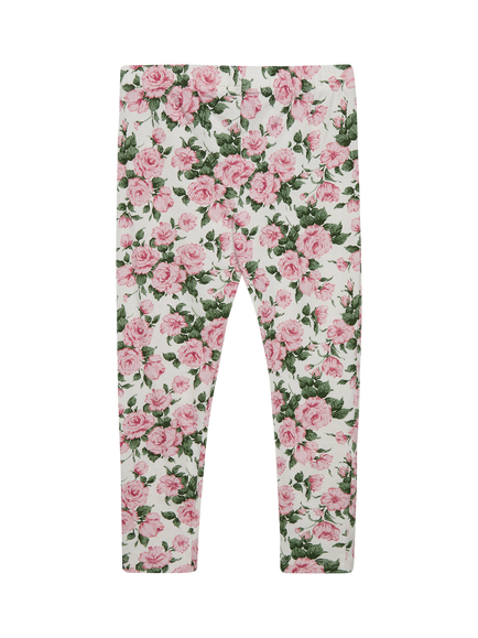 Trotters Kids' Carline Rose Leggings, Pink, Pink Carline Rose