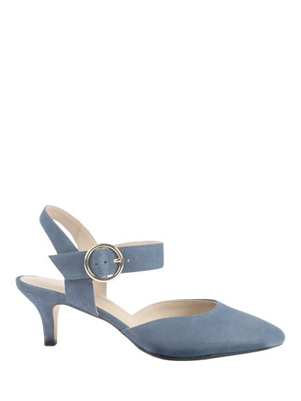 Jones Bootmaker Yohanna Leather Court Shoes, Navy