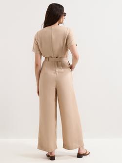 Phase Eight Daniela Utility Jumpsuit, Neutral - view 2, Neutral